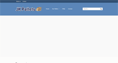 Desktop Screenshot of jkpallets.com